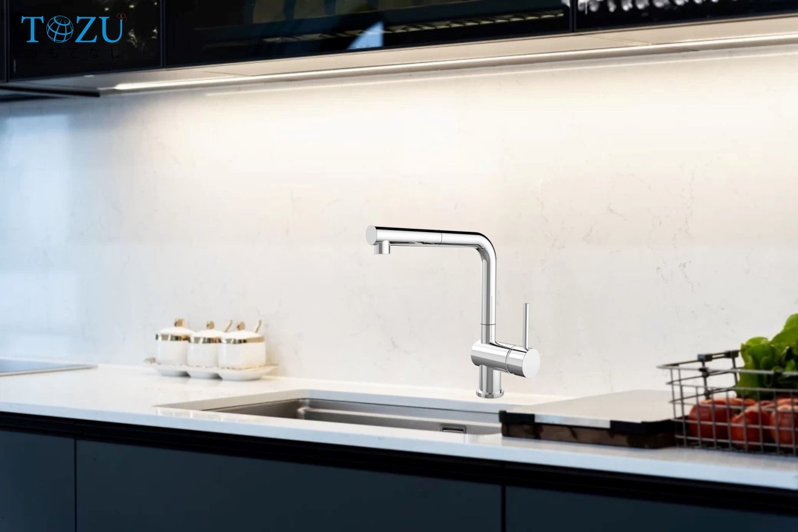 VÒI RỬA BÁT TOZU SENREI CHROME-S